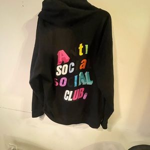 Anti social social club hoodie XL